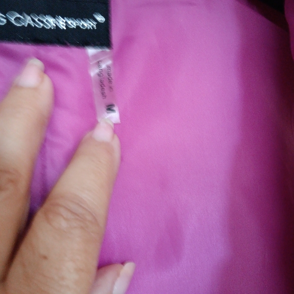 Oleg Cassini Pink Sport Women Puffer Vest Size M - Picture 6 of 6